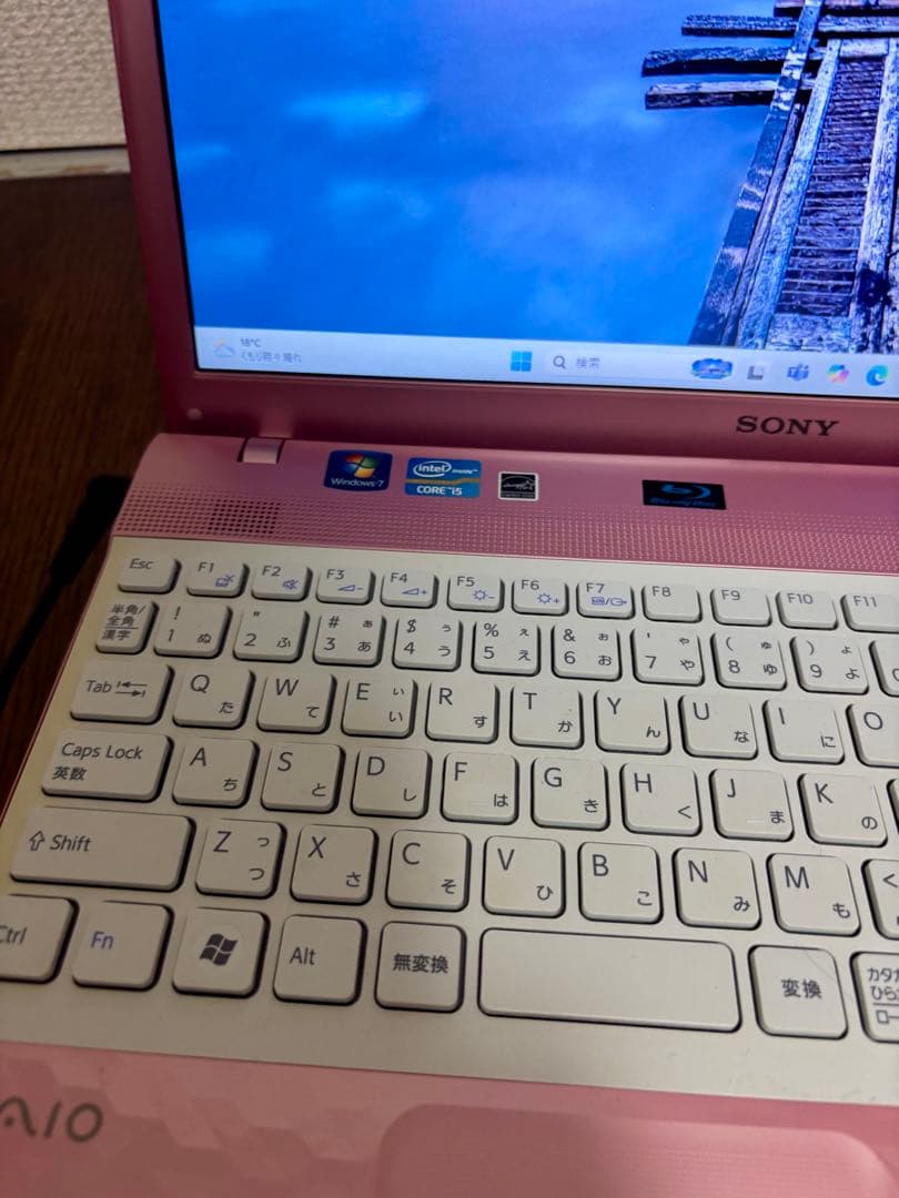 VAIO VPCEH2AJ [ピンク] Windows11 ノートパソコン