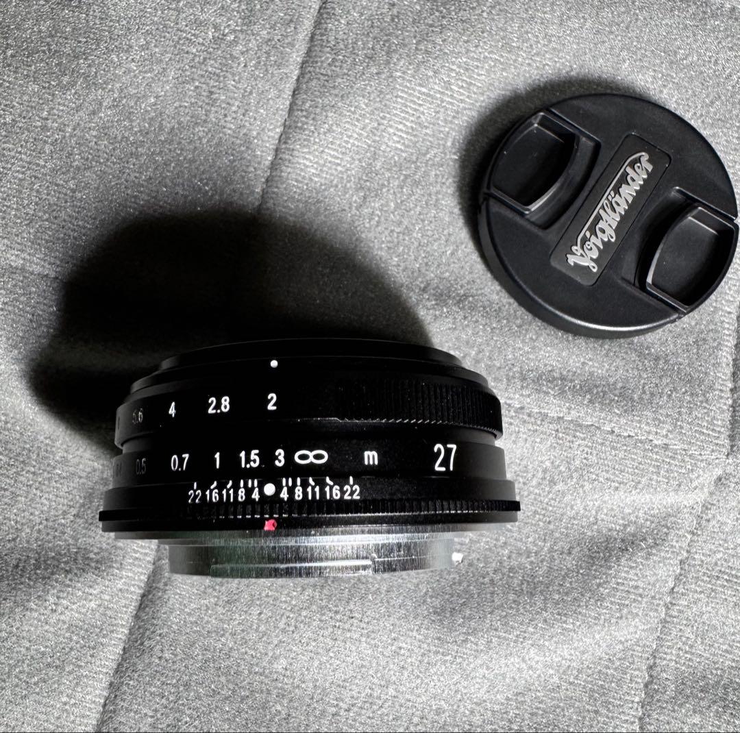 【ほぼ新品】　Voigtländer Ultron 27mm F2 Xマウント