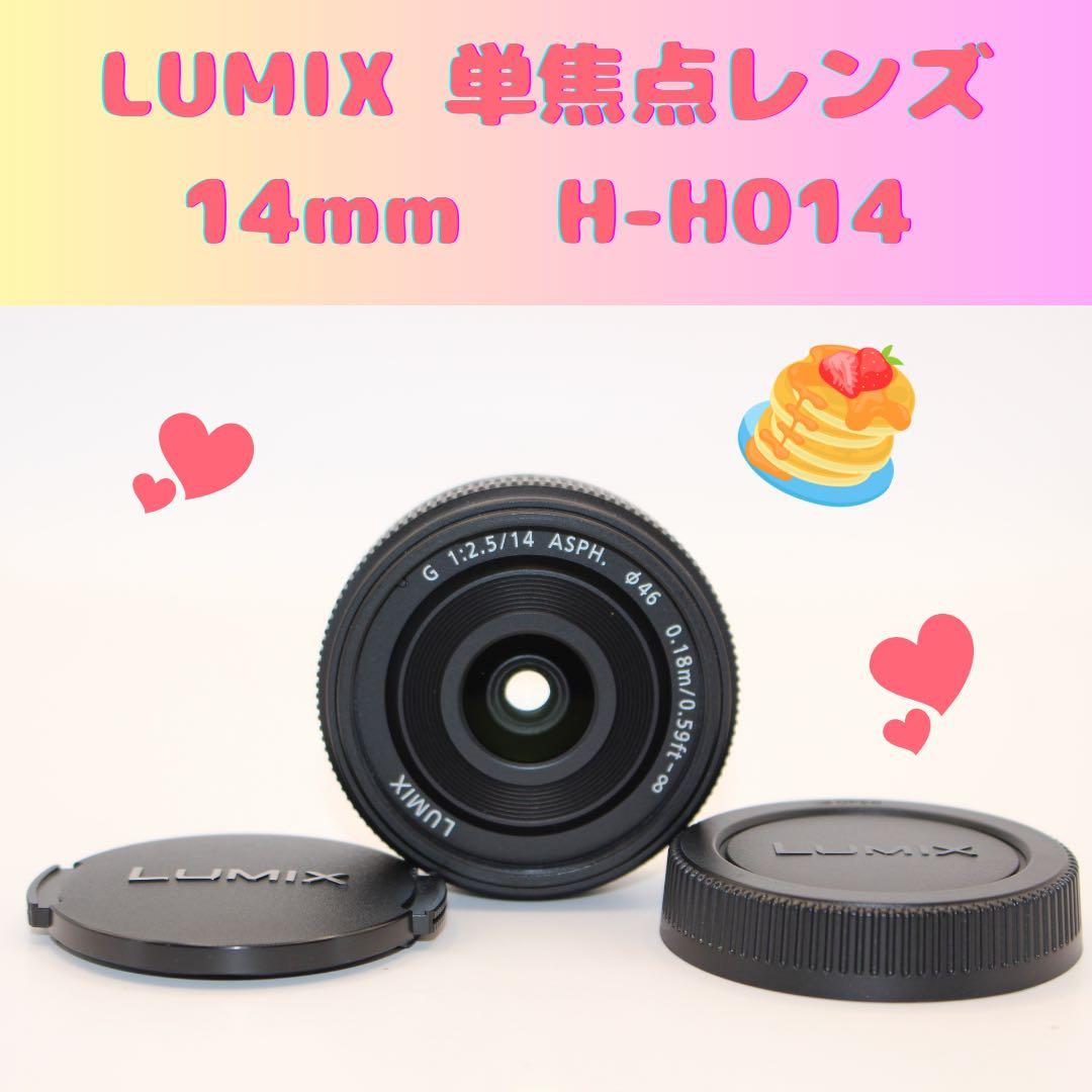 Mozu様　★大人気★ LUMIX 14mm 単焦点レンズ　H-H014