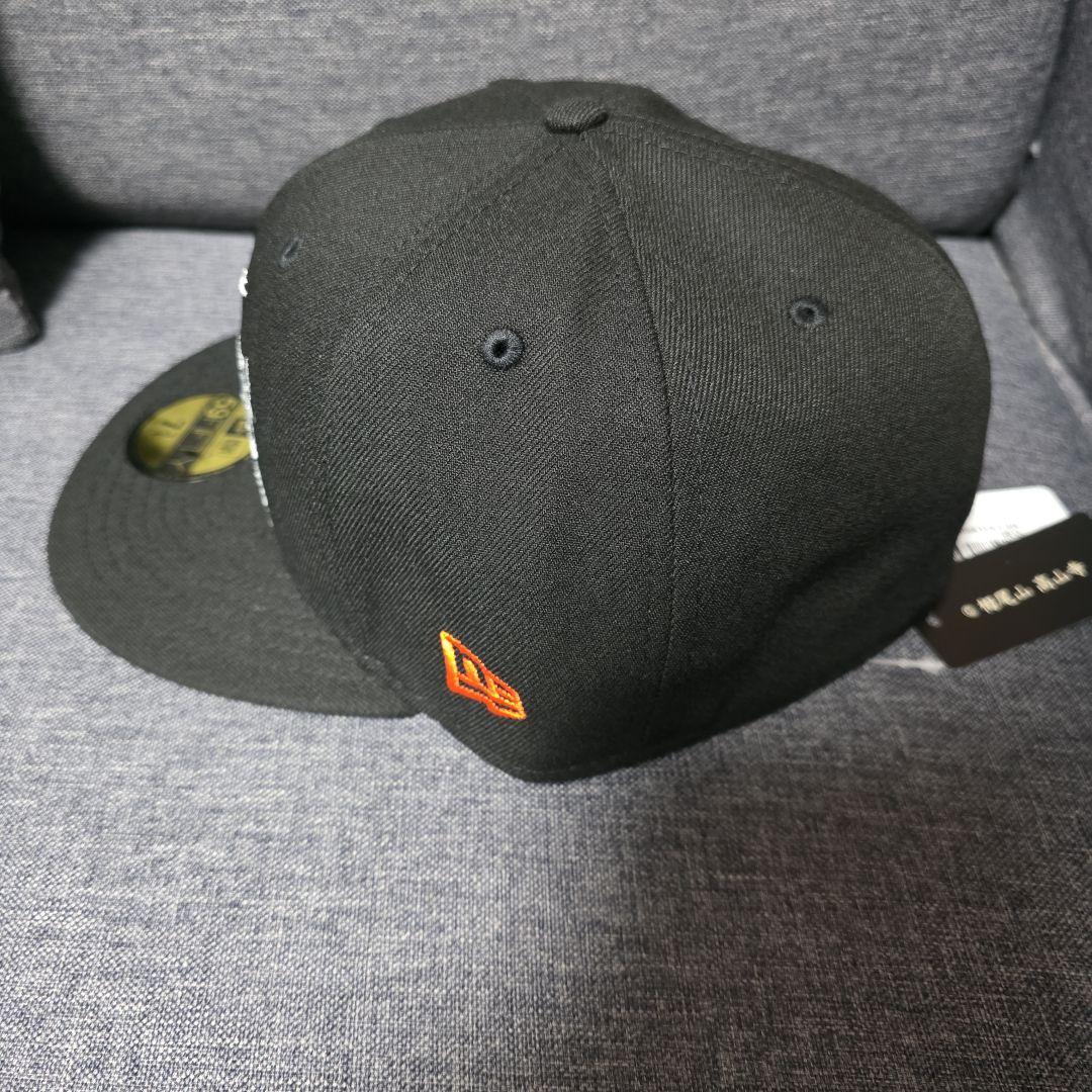 new era 59FIFTY 鳥獣戯画 フラッグロゴ ブラック 7 3/4