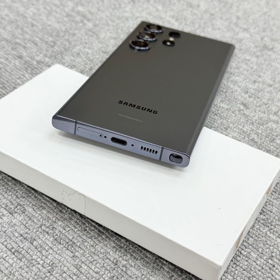 Samsung GalaxyS23Ultra 256GBブラック SIM フリ－