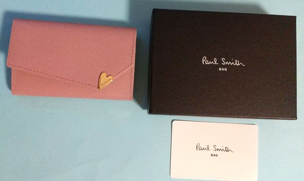 ポール・スミス 名刺入れ ピンク