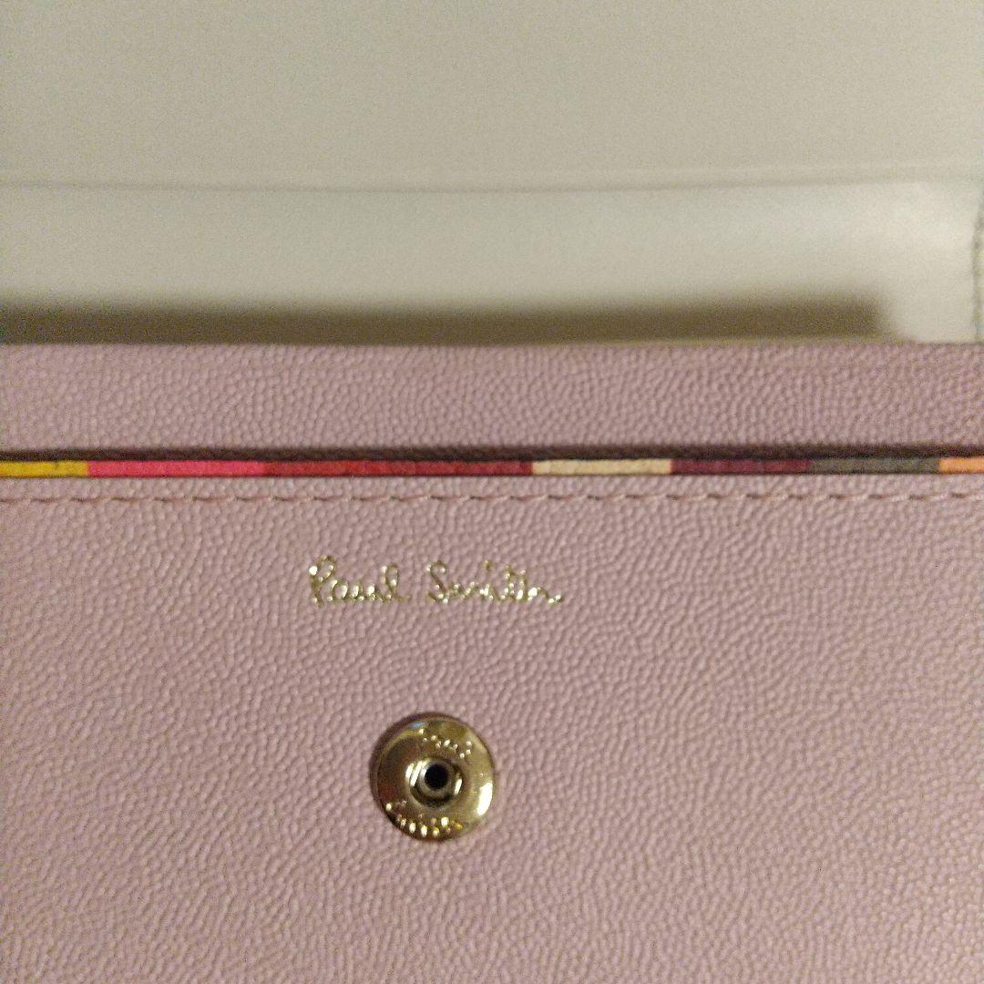 ポール・スミス 名刺入れ ピンク