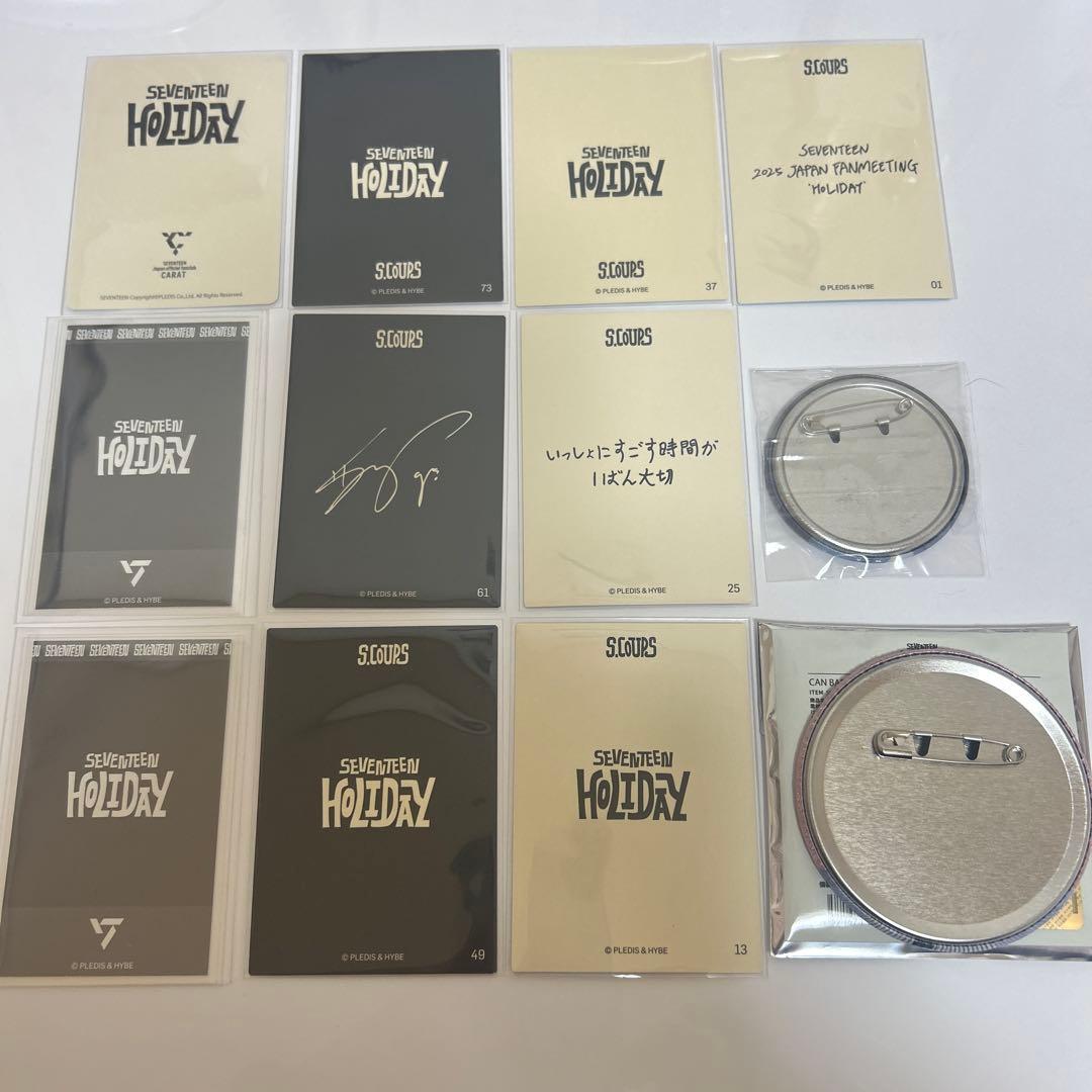SEVENTEEN エスクプス スンチョル holiday トレカ コンプ