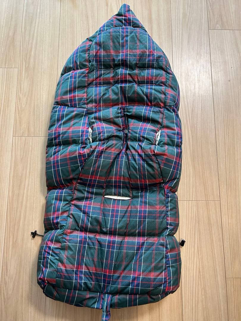 AIRBUGGY エアバギー ダウンフットマフ 2個セット 双子 チェック柄