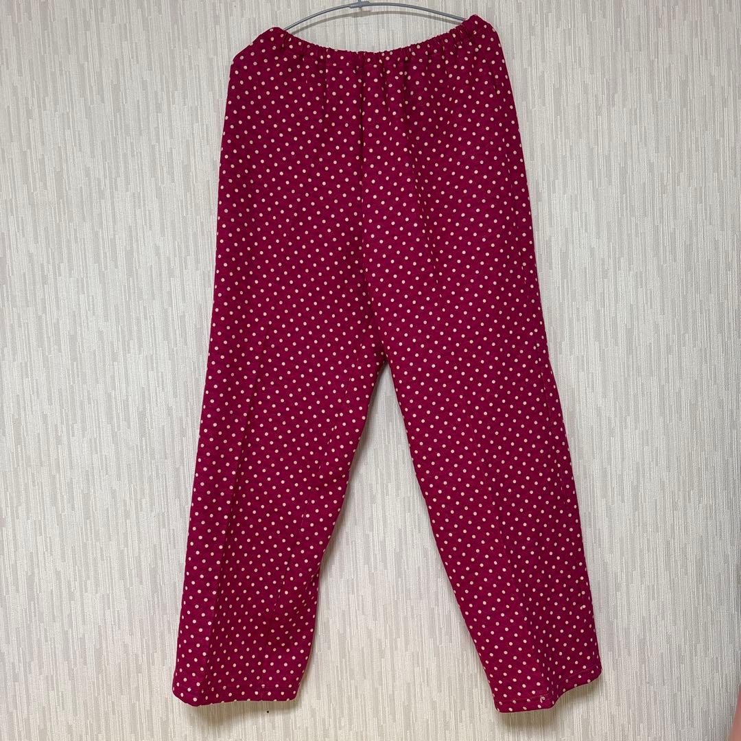 【新品未使用】マタノアツコbyワコール 暖かいキルトニット素材パジャマ Lサイズ