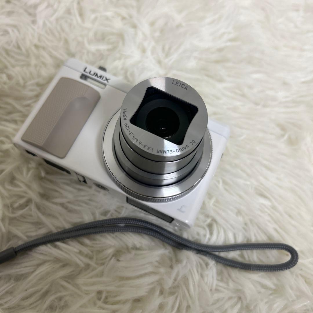 【極美品】Panasonic DMC-TZ85 ホワイト 4K撮影