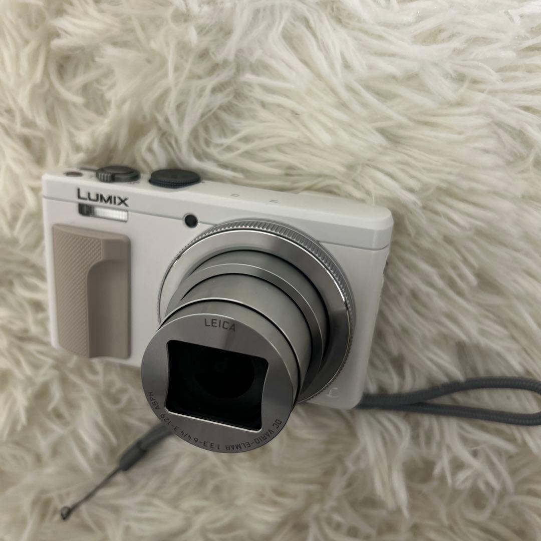 【極美品】Panasonic DMC-TZ85 ホワイト 4K撮影