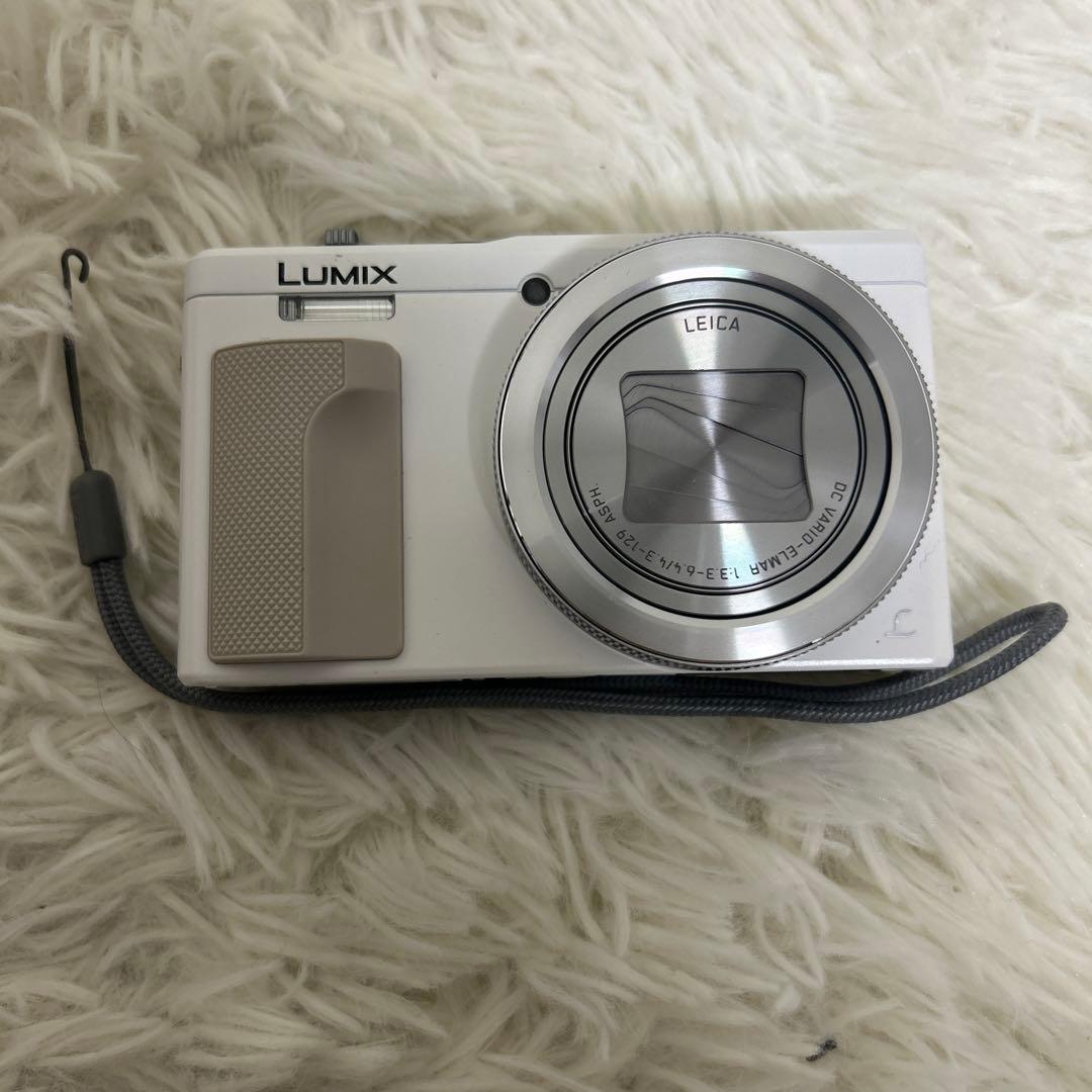 【極美品】Panasonic DMC-TZ85 ホワイト 4K撮影