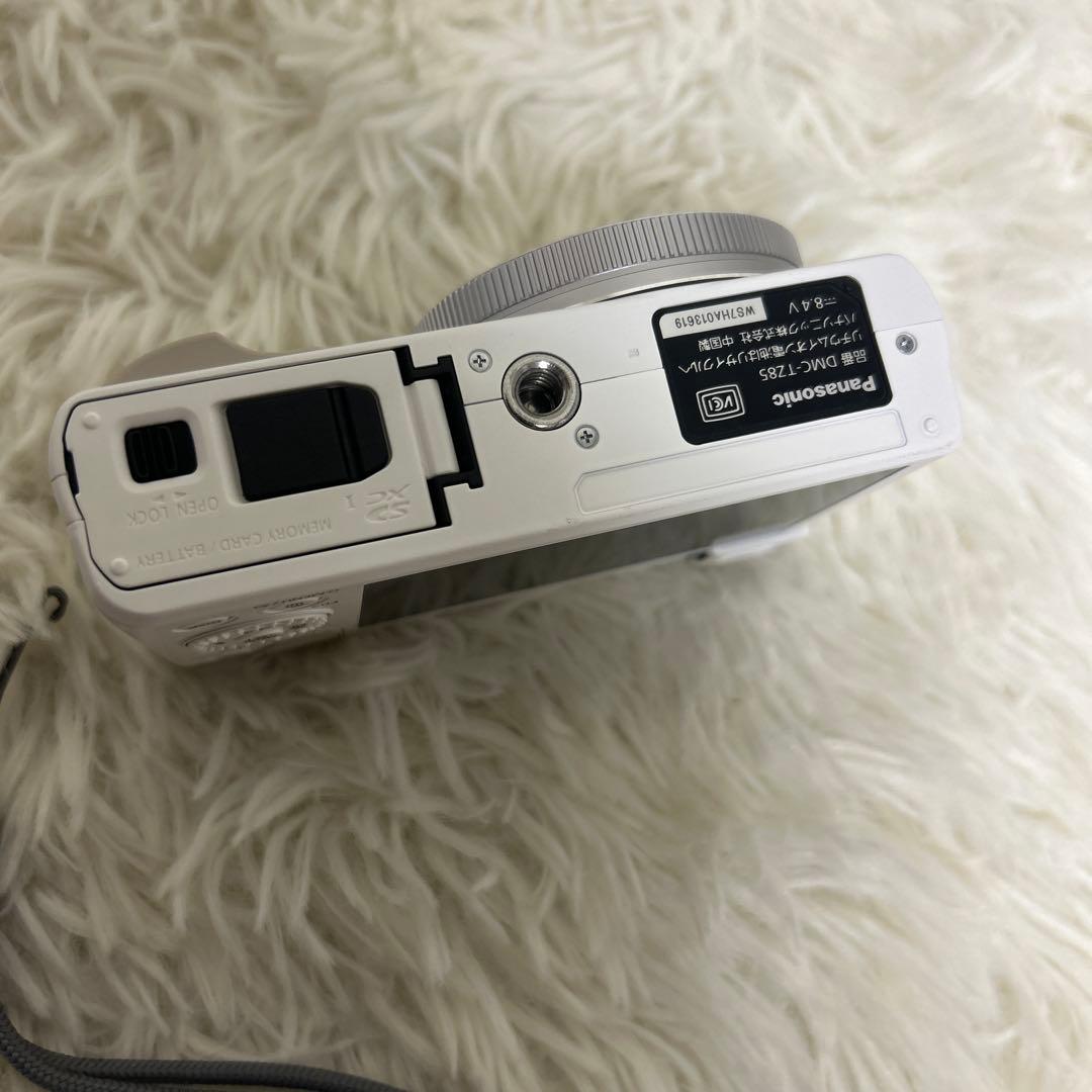 【極美品】Panasonic DMC-TZ85 ホワイト 4K撮影