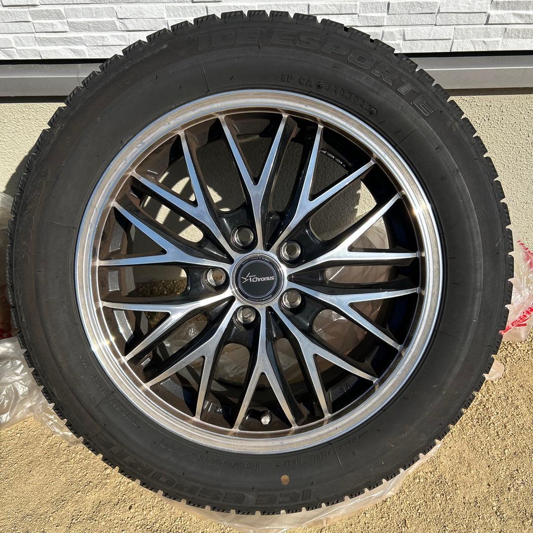 15インチ スタッドレスタイヤホイール4本セット