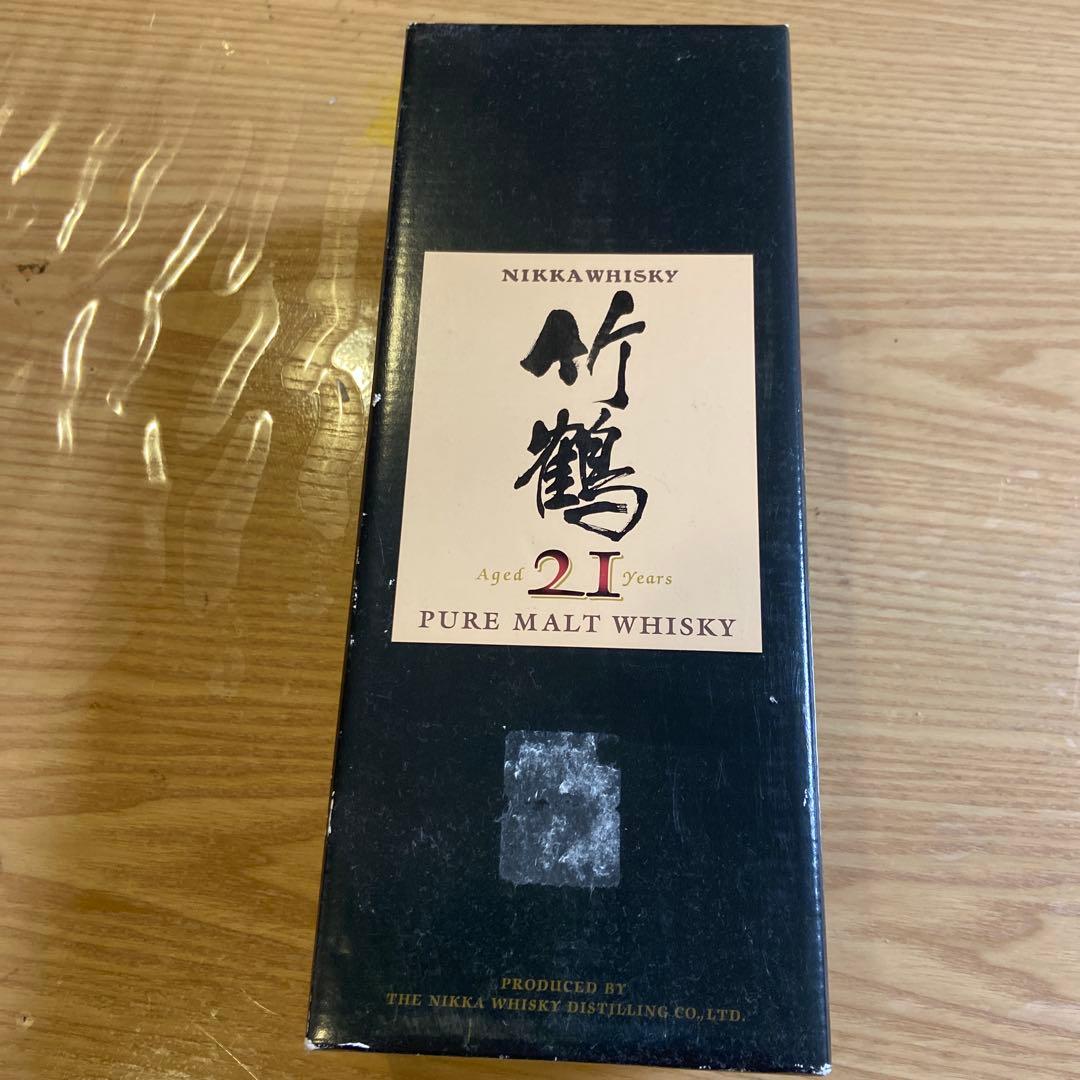 ラッキー7 ニッカウヰスキー竹鶴21年単品で。