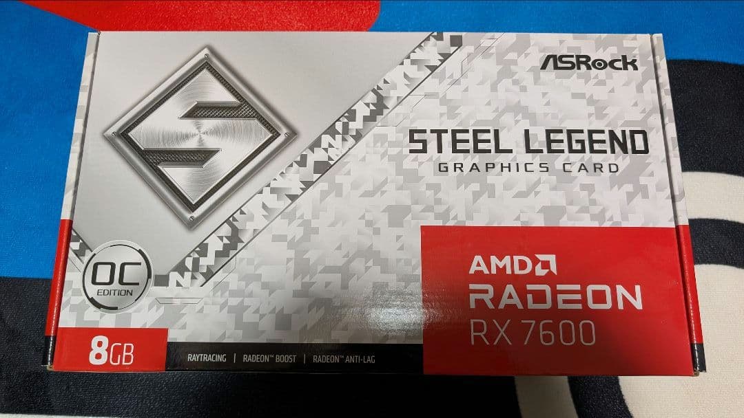 ASRock　Radeon RX 7600 8GB STEEL LEGEND