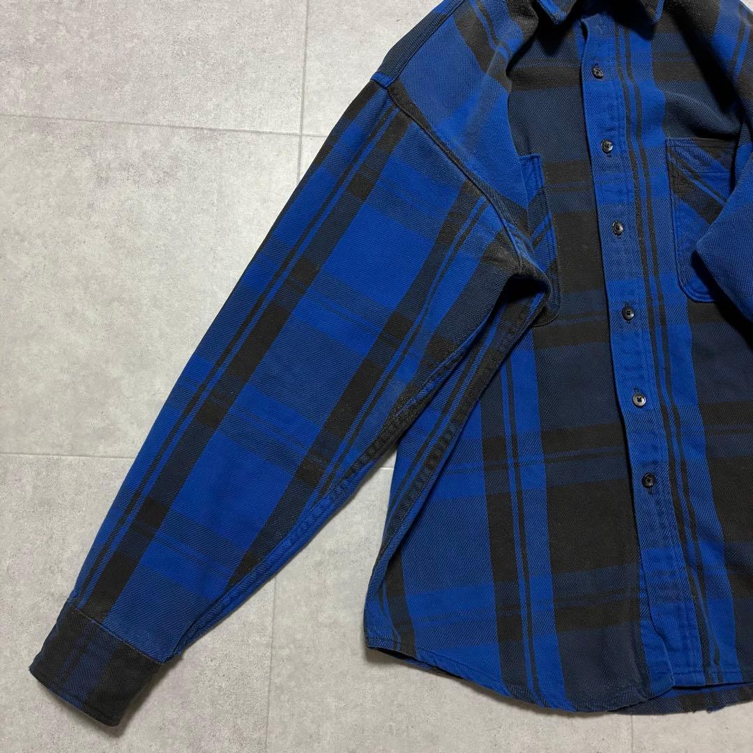 90s USA製 STJOHN'S BAY ネルシャツ BIGMAC