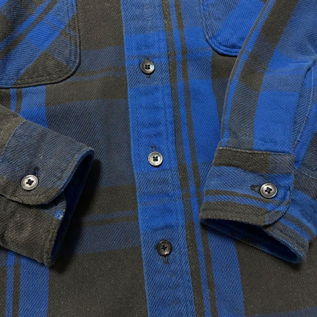 90s USA製 STJOHN'S BAY ネルシャツ BIGMAC