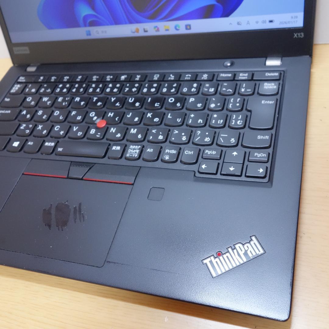 ThinkPad X13◆Core i5-10210U/256G/8G/電池良