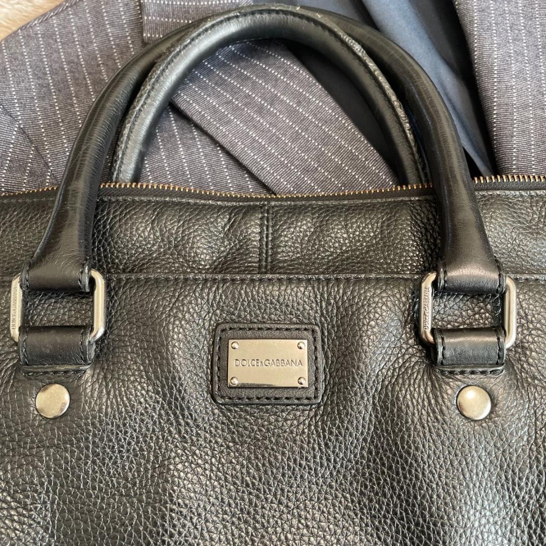 DLOCE & GABBANA ドルチェ＆ガッバーナ　オールレザーブリーフケース