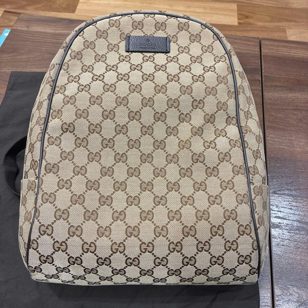 グッチ GUCCI GGキャンバス リュックサック バック キャンバス