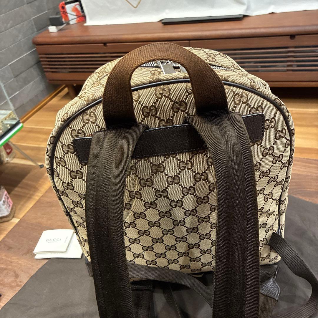 グッチ GUCCI GGキャンバス リュックサック バック キャンバス