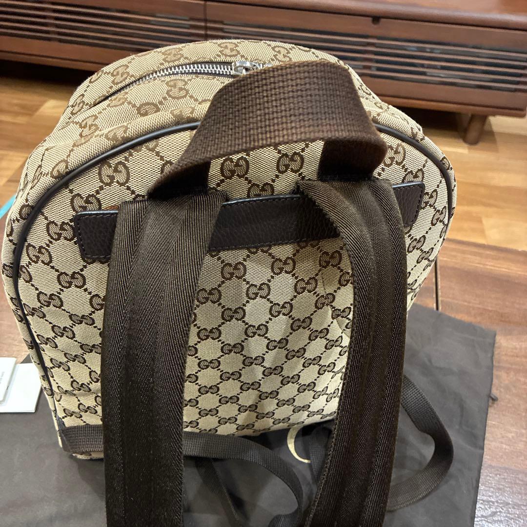 グッチ GUCCI GGキャンバス リュックサック バック キャンバス