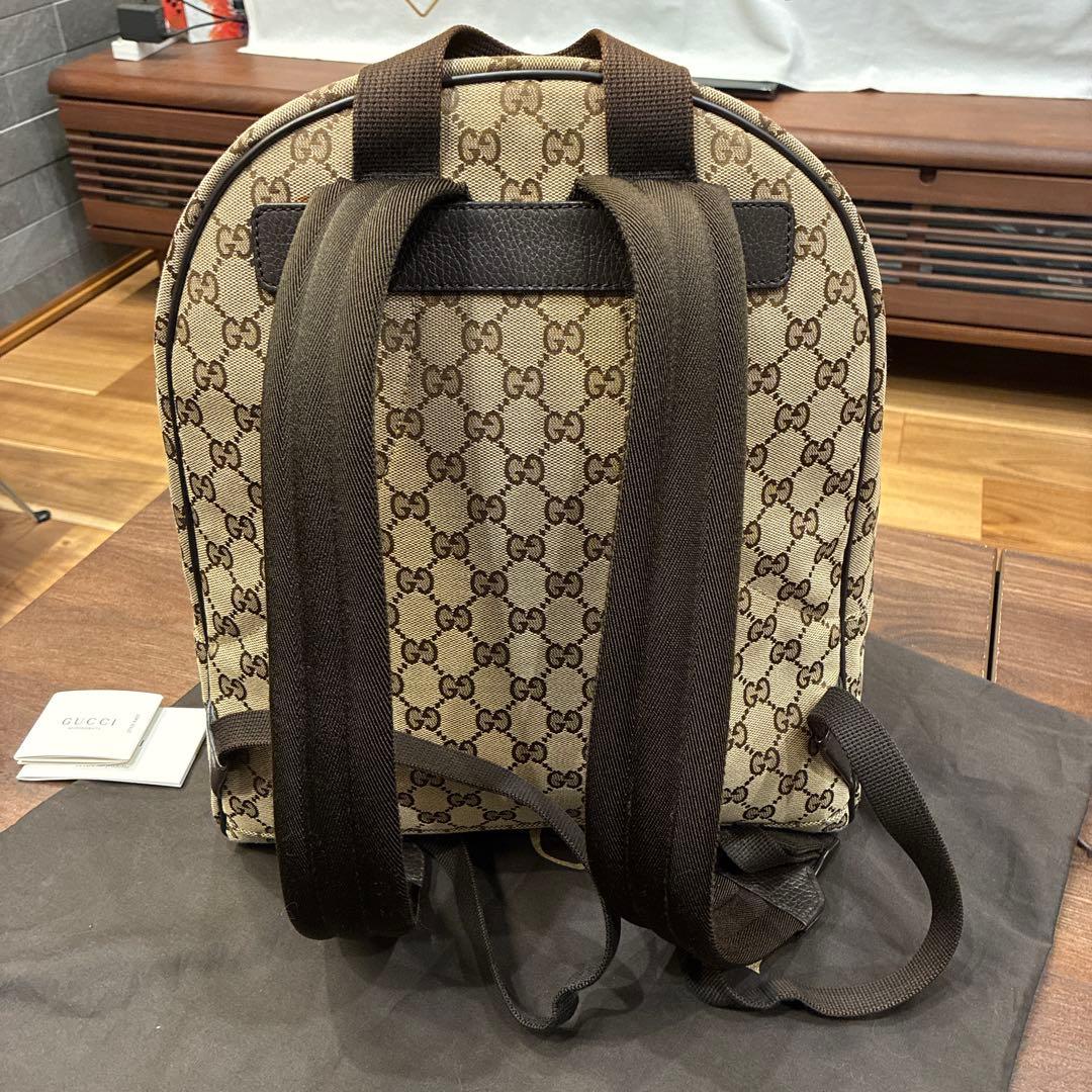 グッチ GUCCI GGキャンバス リュックサック バック キャンバス