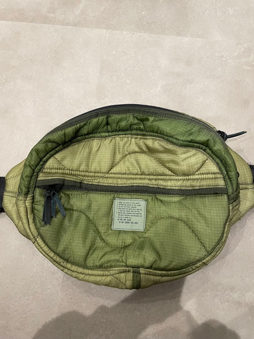 US MS-65 Quilted Liner Body Bag 美品 キムタク