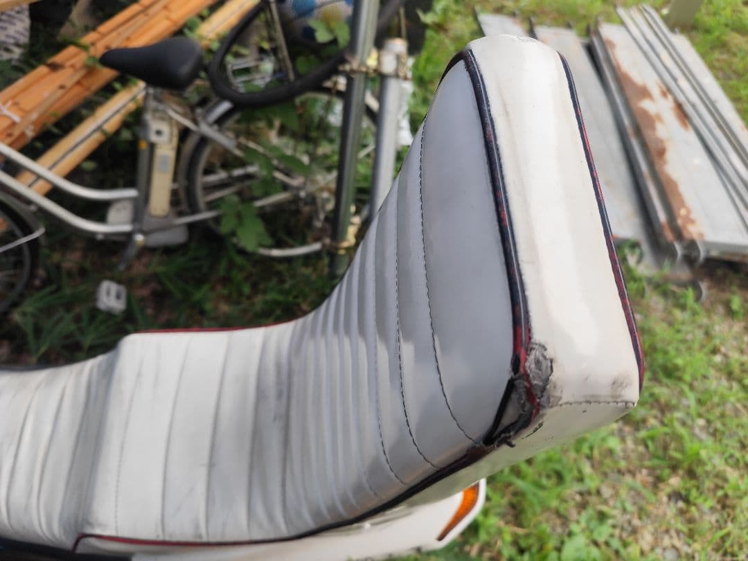 VTZ250 VT250f MC15 白エナメル三段シート墓石