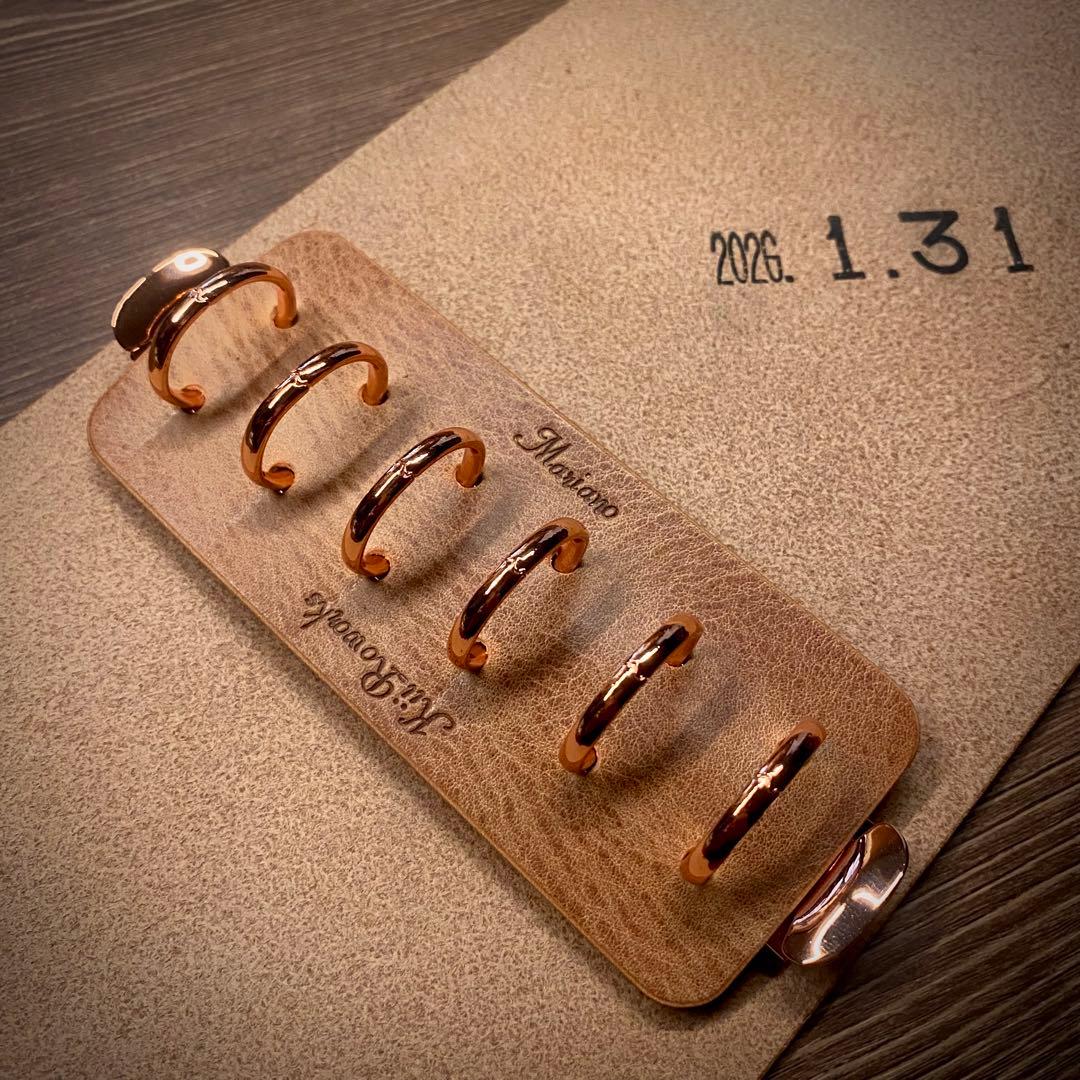 自由手帳 mini6 ナチュラル