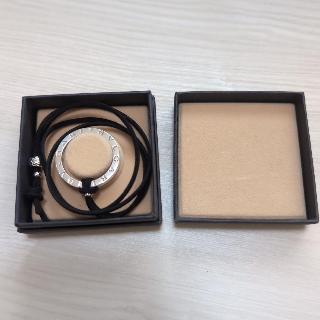 美品 BVLGARI ブルガリ シルバーキーリングチョーカー ボックスケース付
