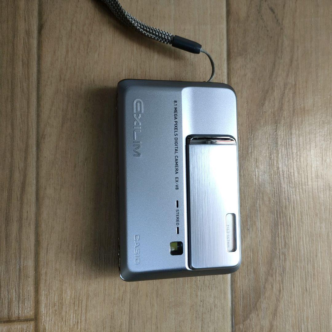 ケース付き★カシオ　EX-V8 デジタルカメラ　撮影可