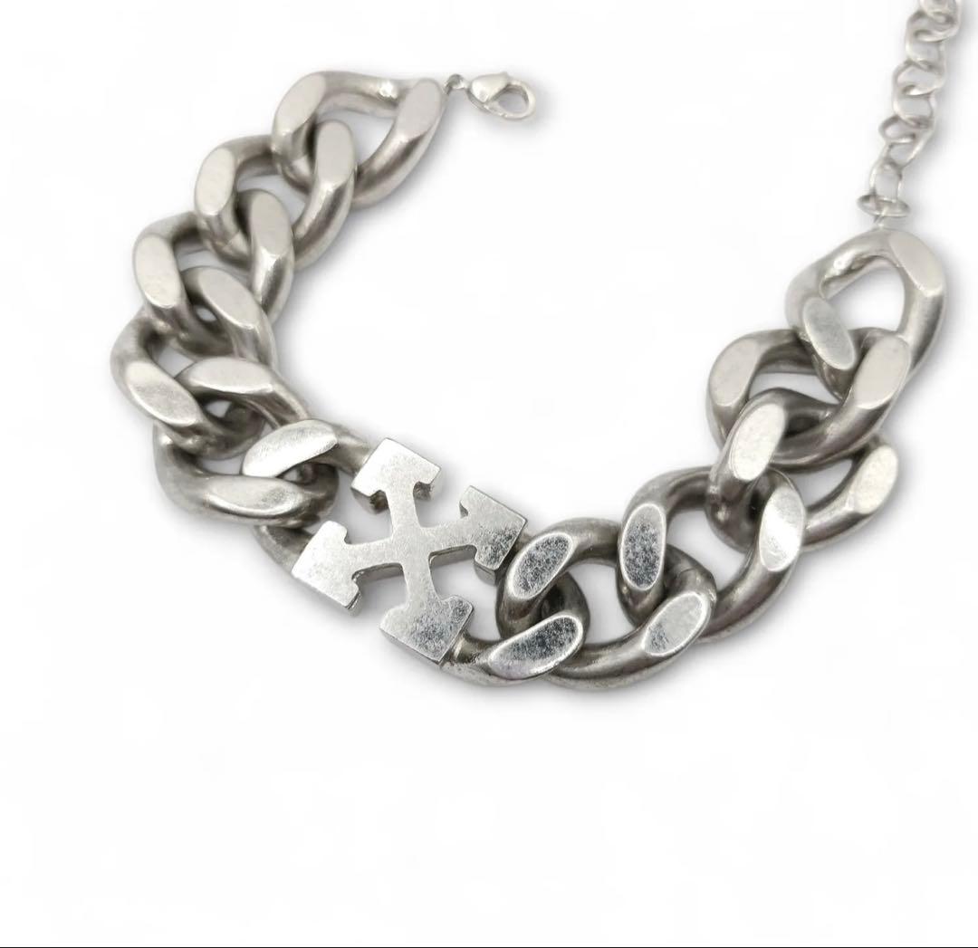 OFF-WHITE Arrow チェーン ブレスレット　メンズ新品タイムセール中