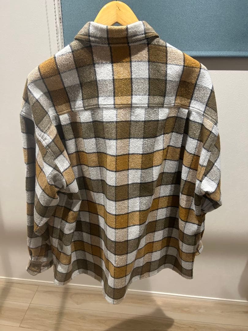 トップス DESCENDANT 20AW VANING CHECK LS SHIRT