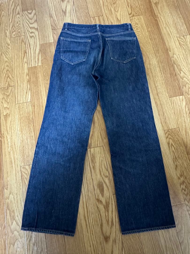 【美品】AURALEE HARD TWIST DENIM 5P PANTS