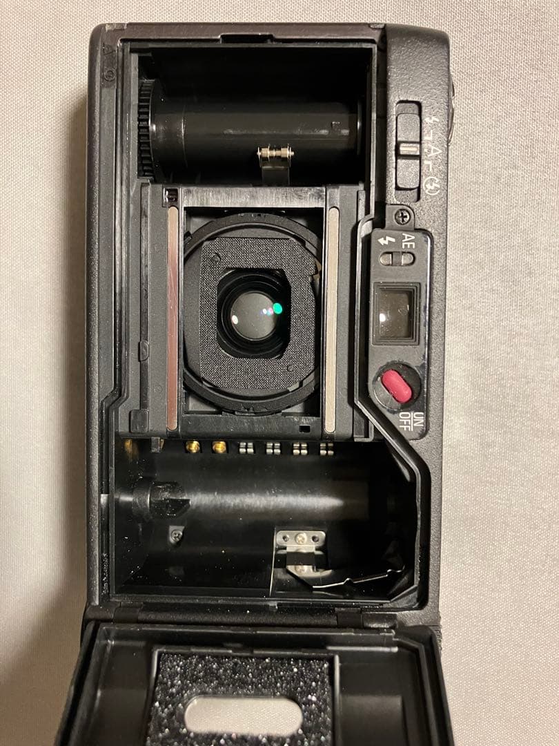 RICOH GR1 フィルムカメラ 純正ボトムケース付き