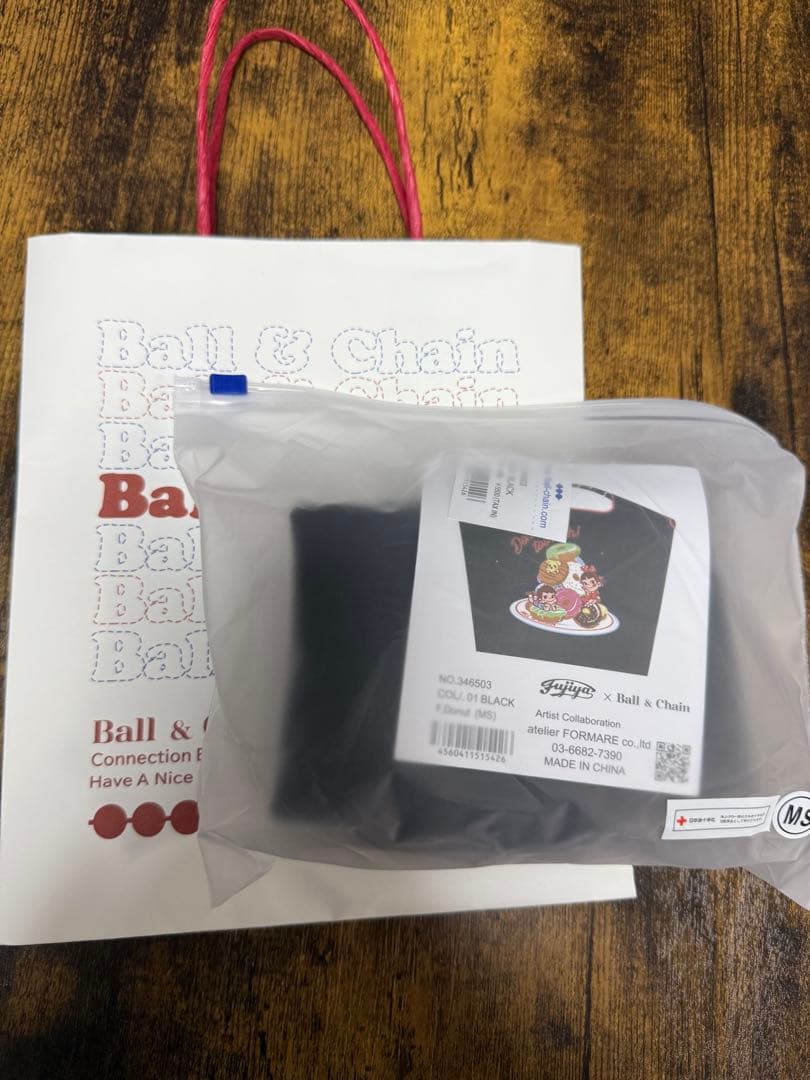 Ball & Chain エコバッグ 不二家　ペコちゃん