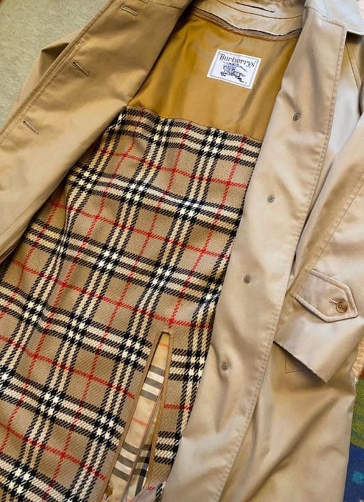 ○Burberry ステンカラーコート ノバチェック