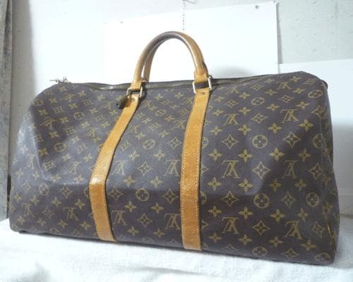 ルイ・ヴィトン　モノグラム　キーポル５０　旅行鞄　ボストンバッグ　訳あり