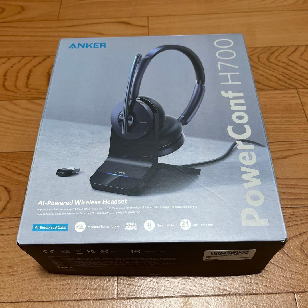 【新品未使用】Anker PowerConf H700 ワイヤレスヘッドセット