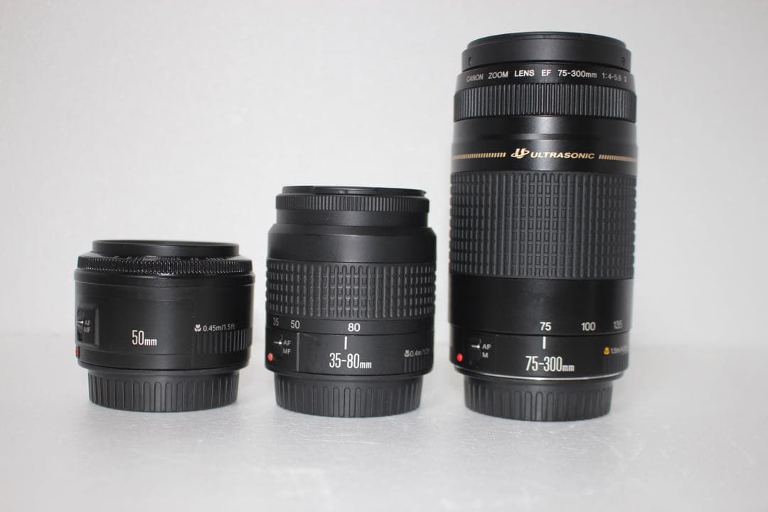 キャノンcanon kiss x9標準&望遠&単焦点トリプルレンズセット