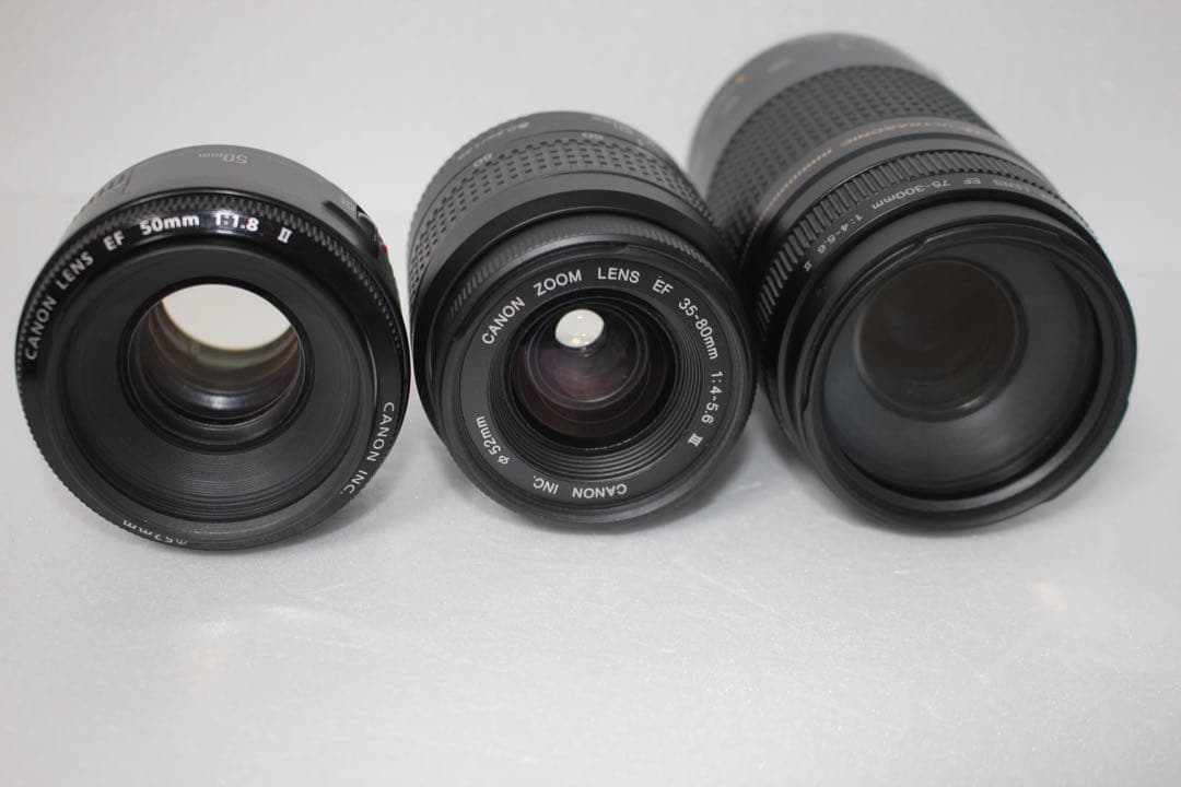 キャノンcanon kiss x9標準&望遠&単焦点トリプルレンズセット