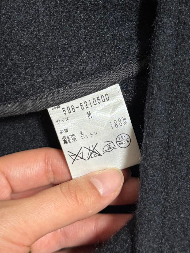 【着画あり】MHL ダッフルコート ネイビー Mサイズ マーガレットハウエル