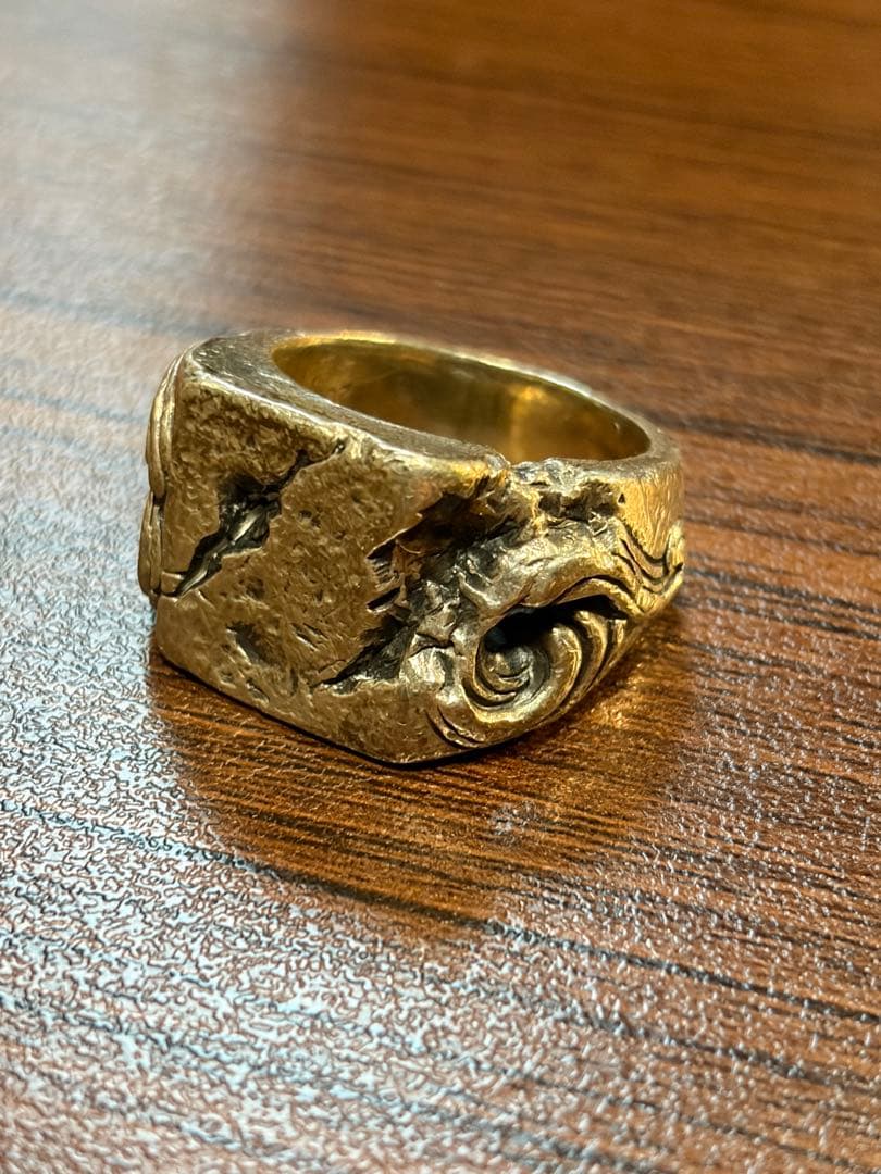 2007年 Y's 退廃 シグネットリング シルバー950 ヨウジヤマモト