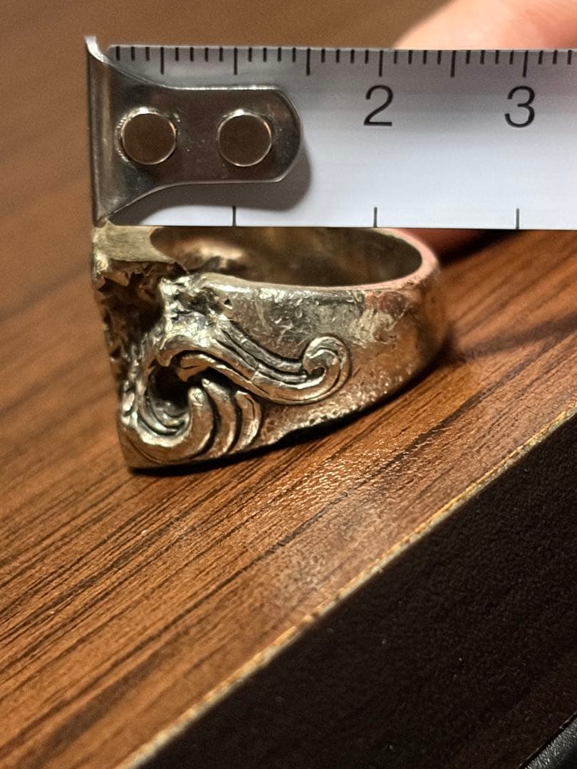 2007年 Y's 退廃 シグネットリング シルバー950 ヨウジヤマモト