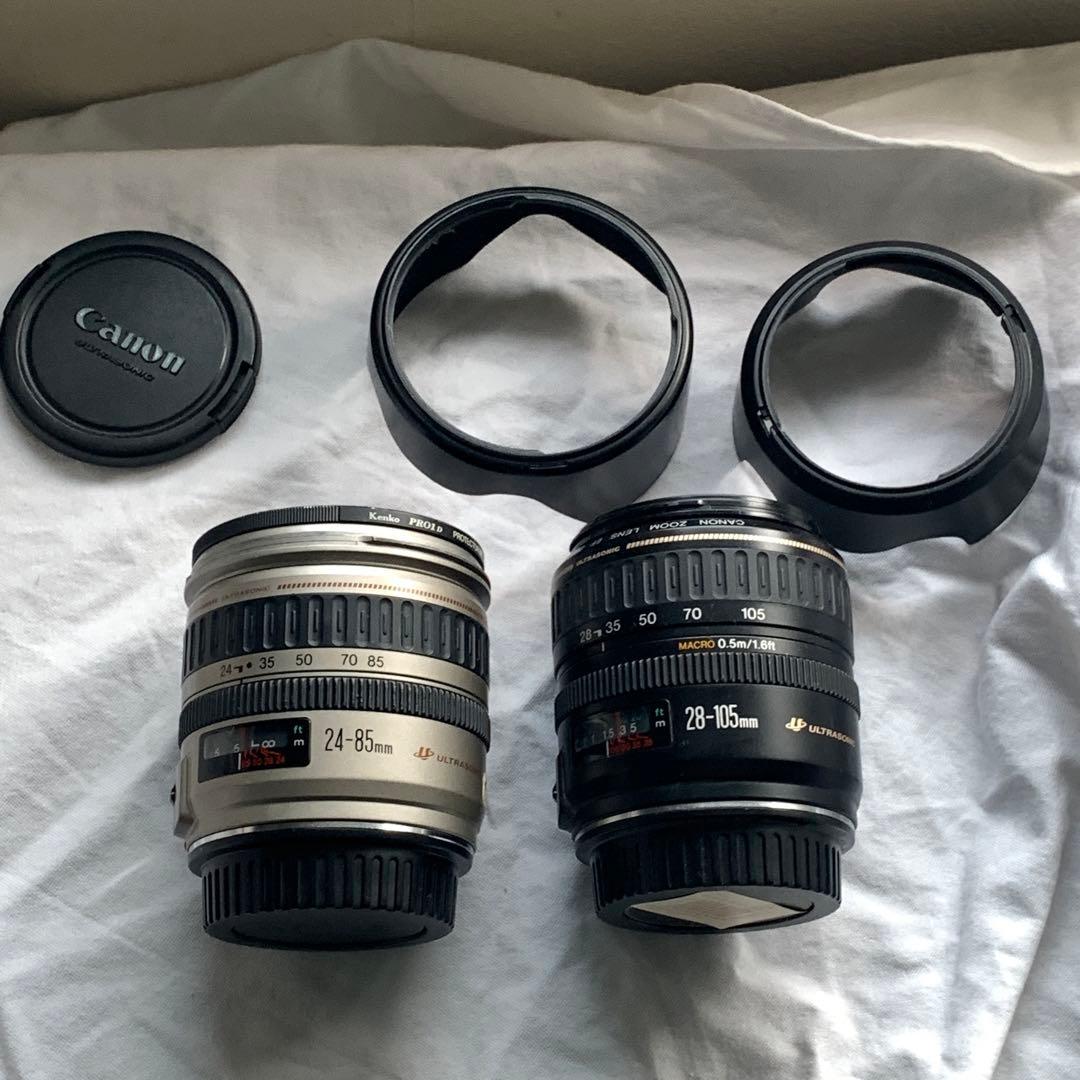 Canon EF 28-105mm 24-85mm ズームレンズ　セット