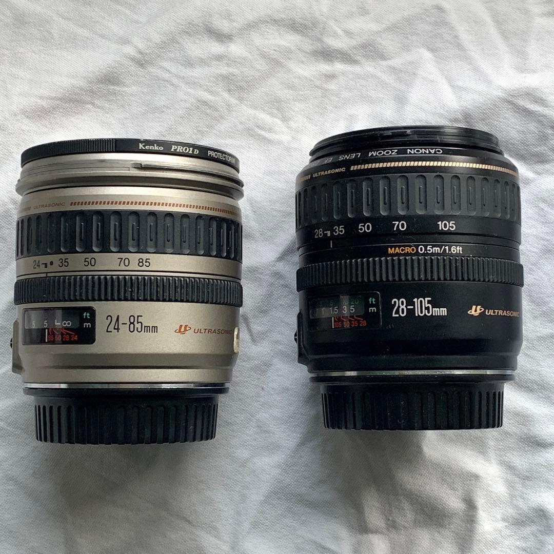 Canon EF 28-105mm 24-85mm ズームレンズ　セット