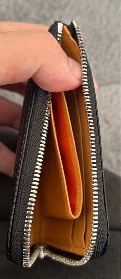 PORTER ブラックレザーケース