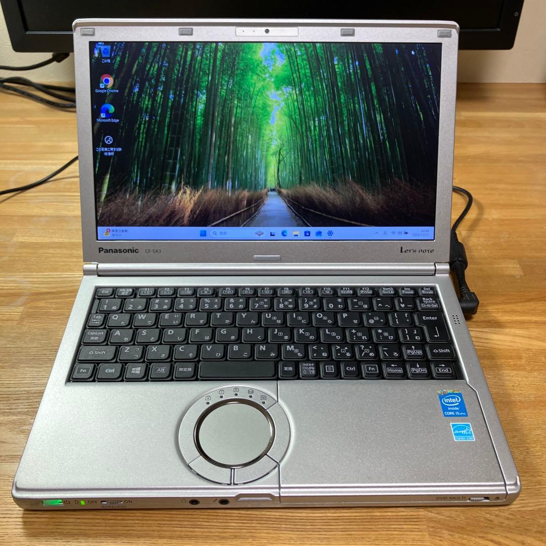 Windowsノート本体 Let'sNote CF-SX3 Corei5 1TB HDD