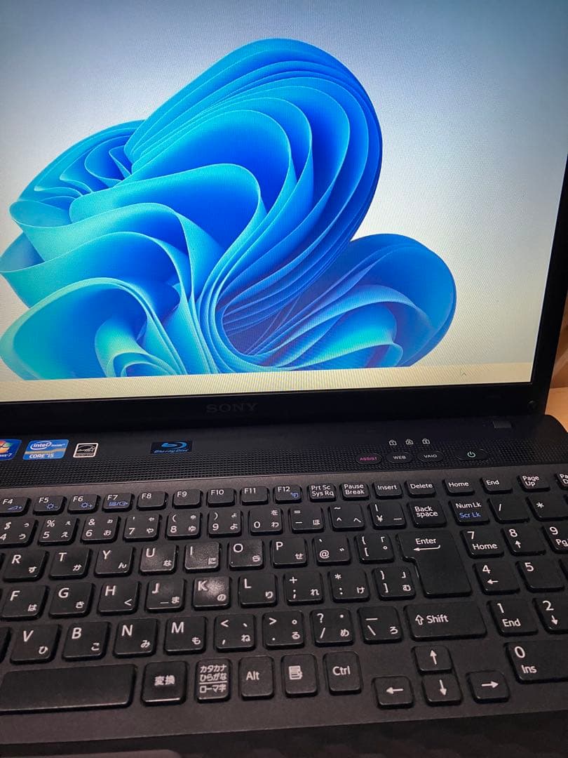 Sony VAIO ノートパソコン Windows 11 Core i5 初期化