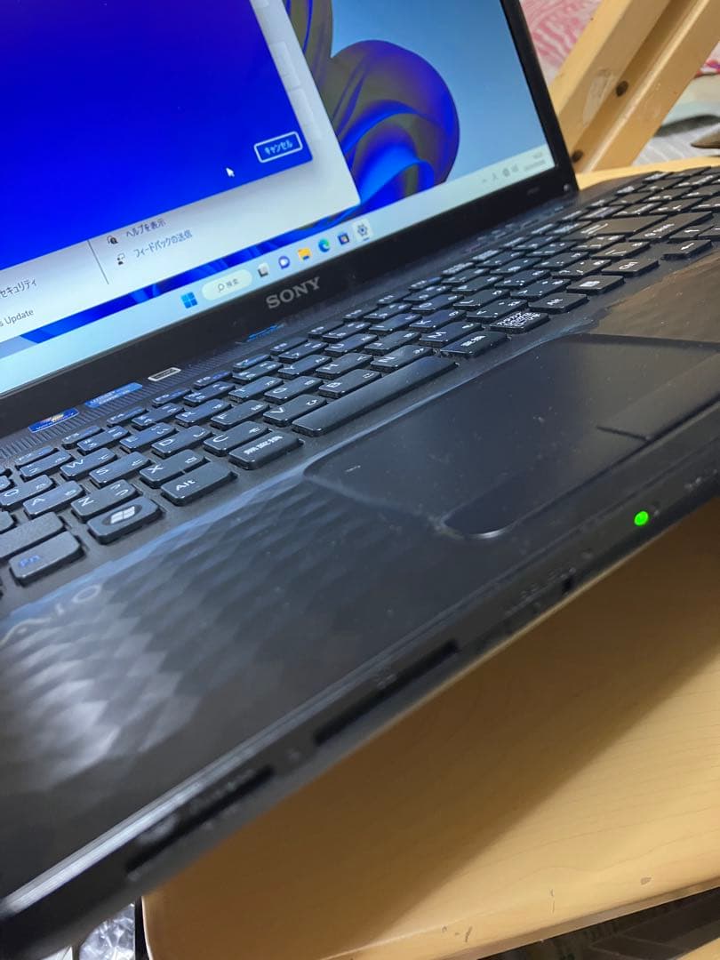 Sony VAIO ノートパソコン Windows 11 Core i5 初期化