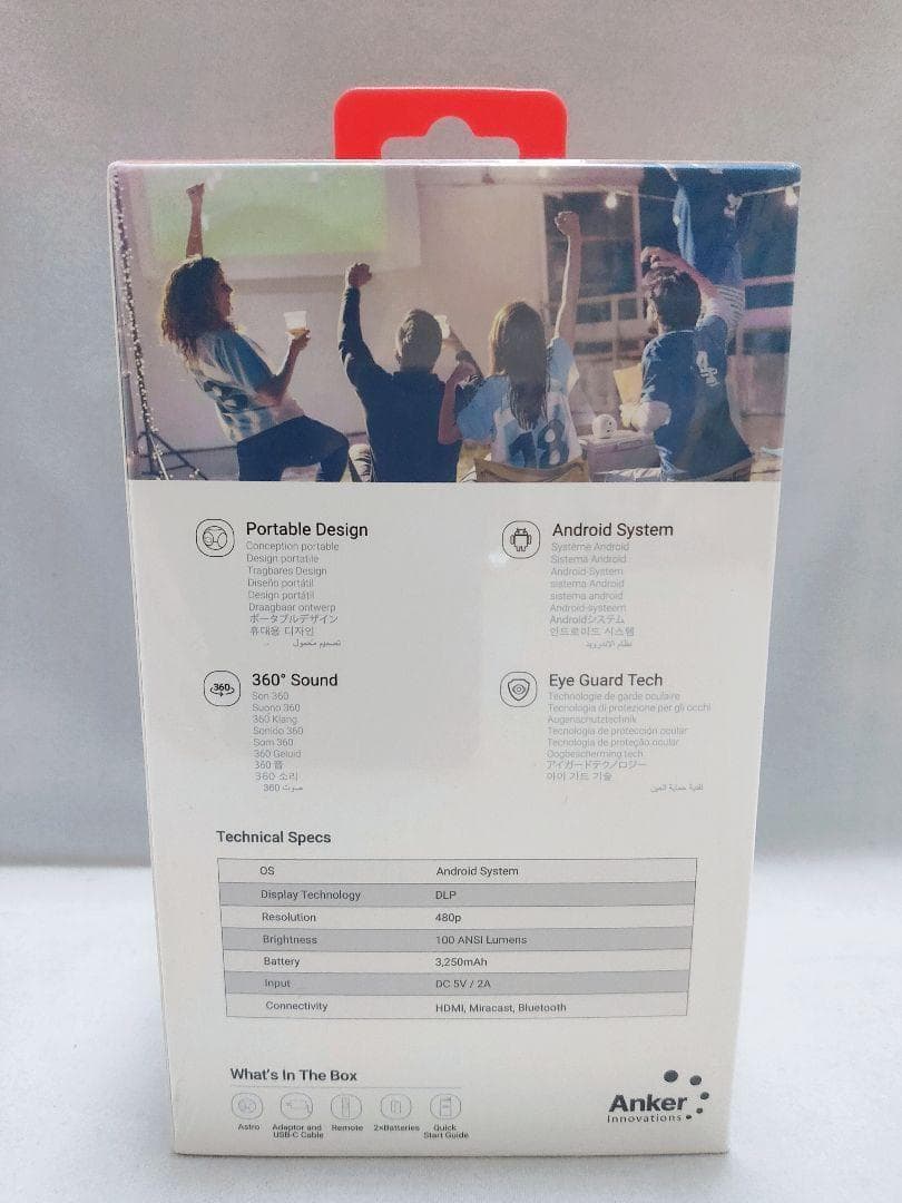 Anker Nebula Astro　プロジェクター　新品 未開封品